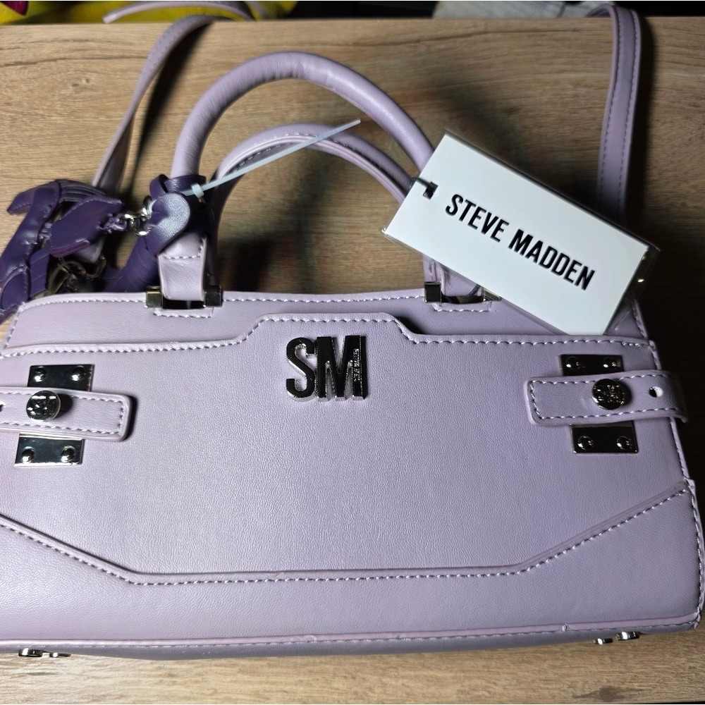 Steve Madden Light Purple Satchel